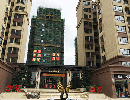 广西北流万润豪庭，，，，，万润城工地